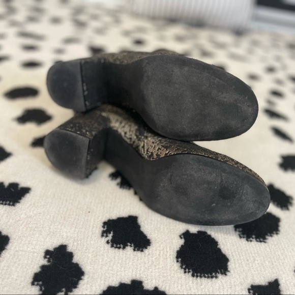 Metallic marbled booties Indigo Rein - Picture 4 of 4